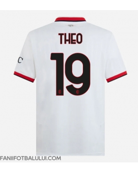 AC Milan Theo Hernandez #19 Tricou Fotbal Replică 2024-25 Barbati Deplasare